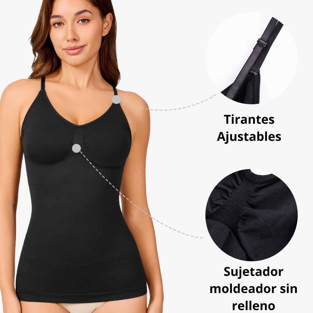SiluFit™ – Top Moldeador Invisible de Alta Compresión