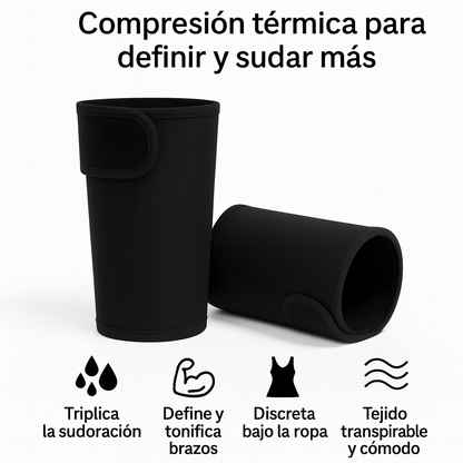 Manga Slim™ – Compresión térmica para definir y sudar más