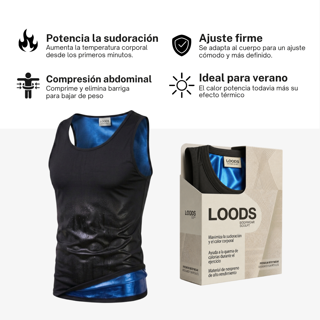 Sudor Fit Tirantes - Camiseta Sauna Reductora